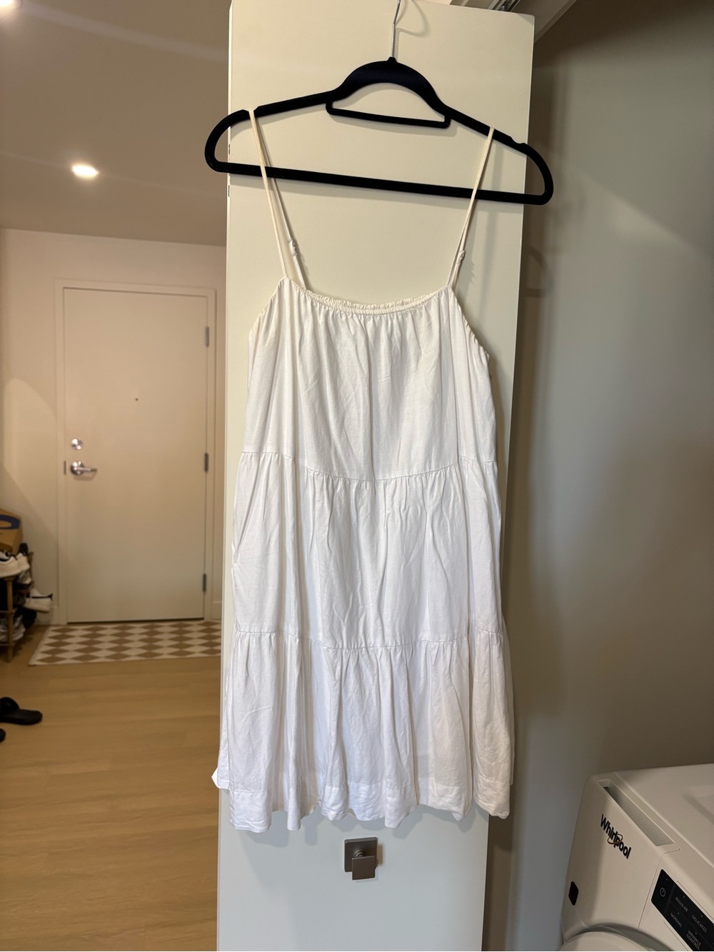 White Dynamite Spaghetti-Strap Sundress
